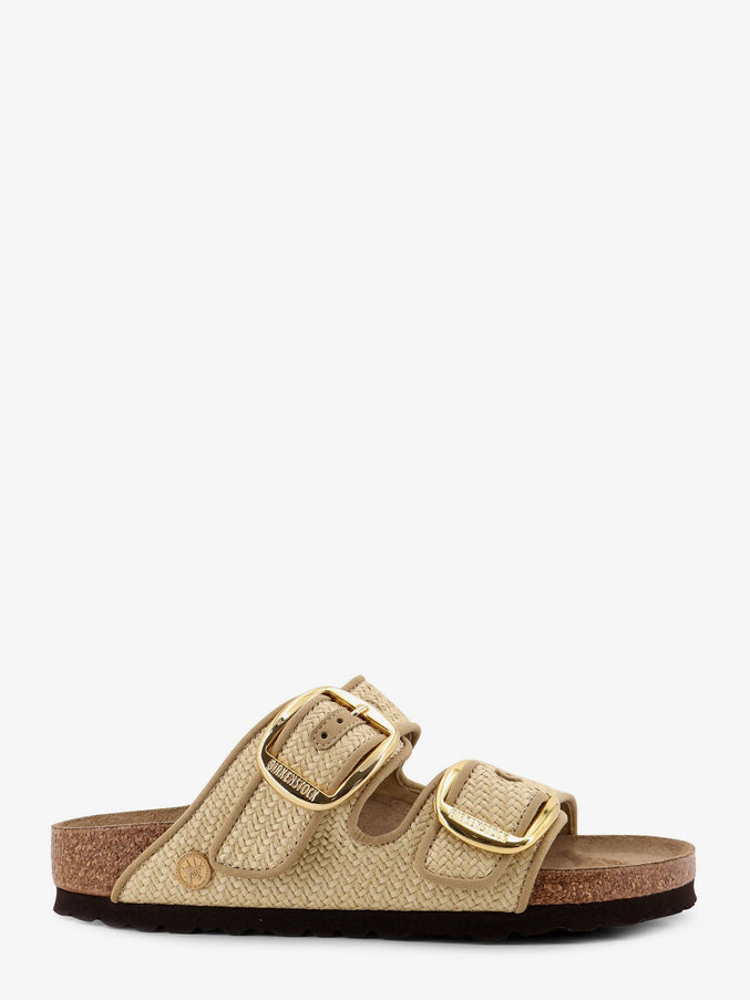Birkenstock Arizona Big Raffia Sandals Beige