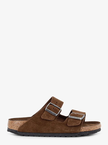 Birkenstock Arizona Bs Suede Sandals Marrone