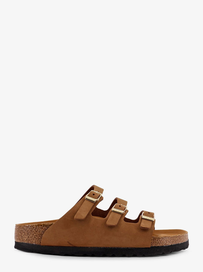 Birkenstock Florida Suede Sandals Marrone