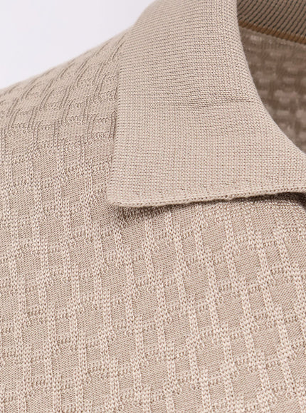 Boss Silk Sweater With All-Over Processing