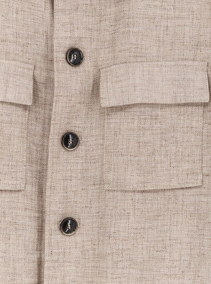 Boss Corvin Virgin Wool, Silk And Linen Jacket