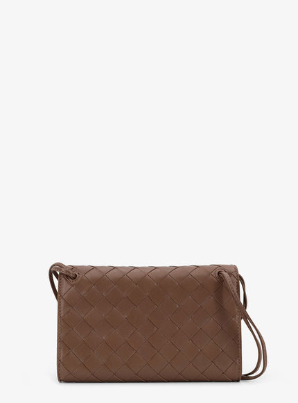 Bottega Veneta Andiamo Crossbody Bag With Intrecciato Pattern