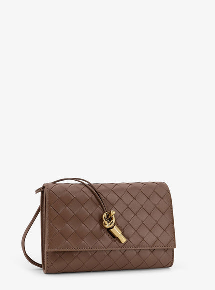 Bottega Veneta Andiamo Crossbody Bag With Intrecciato Pattern
