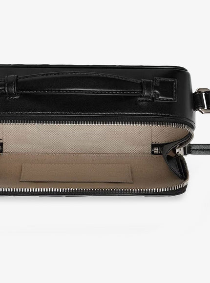 Bottega Veneta Leather Clutch Bag With Intrecciato Motif