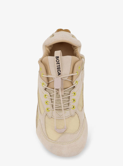 Bottega Veneta Orbit Flash Suede And Nylon Sneakers