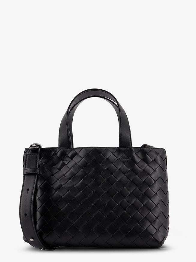Bottega Veneta Leather Crossbody Bag With Intrecciato Pattern