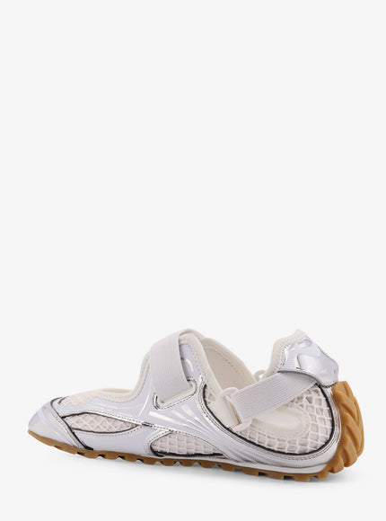 Bottega Veneta Technical Fabric And Mesh Mary-Jane Sneakers