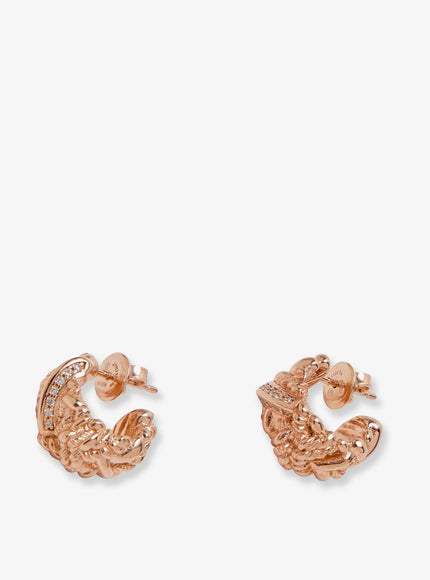 Bottega Veneta Brass Earrings With Gold Finishes