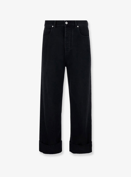 Bottega Veneta Black Denim Trousers Black