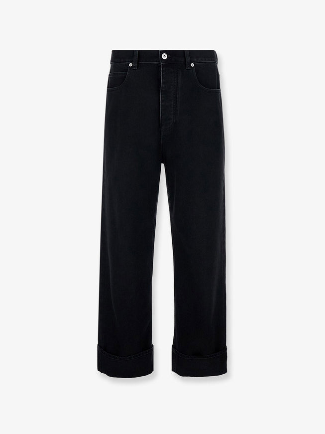 Bottega Veneta Black Denim Trousers Black
