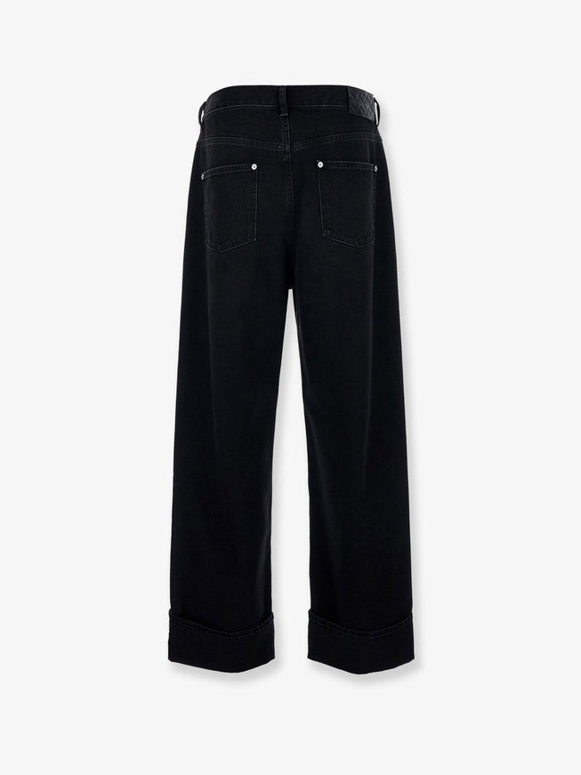 Bottega Veneta Black Denim Trousers