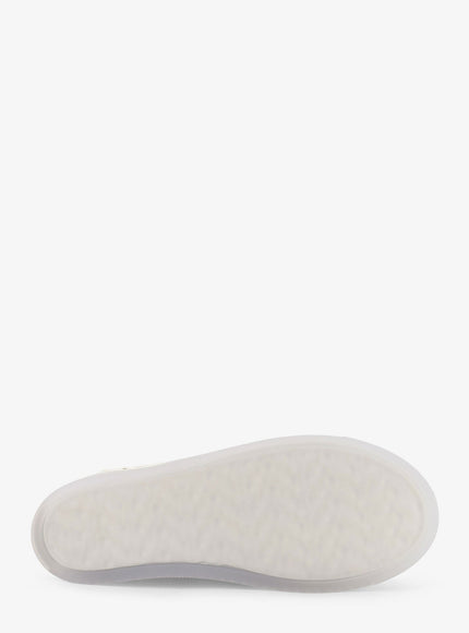 Bottega Veneta Serena Leather Sneakers With Woven Effect