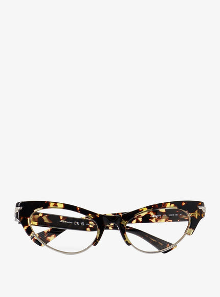 Bottega Veneta Angle Acetate Sunglasses Uni Havana