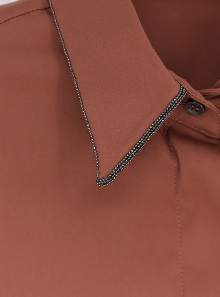 Brunello Cucinelli Cotton Blend Shirt