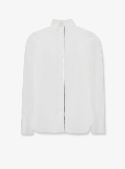 Brunello Cucinelli Cotton Blend Shirt White