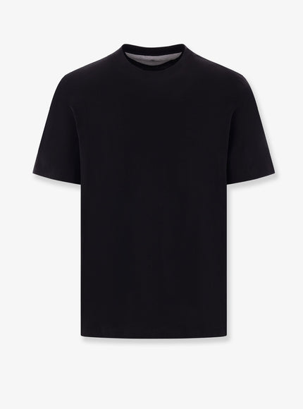 Brunello Cucinelli Cotton T-Shirt Nero