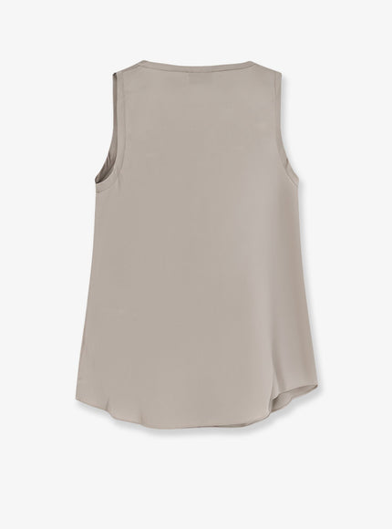 Brunello Cucinelli Stretch Silk Top