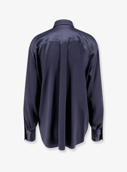 Brunello Cucinelli Silk Shirt With Monili Detail