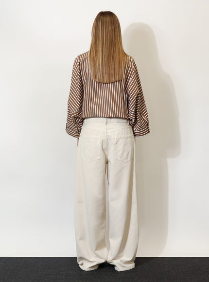 Brunello Cucinelli Ther Relaxed Boyfriend Jean-Soft Barrel Leg