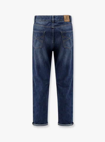 Brunello Cucinelli Leisure Fit Cotton Jeans