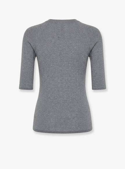 Brunello Cucinelli Cashmere And Viscose Blend Lurex Sweater