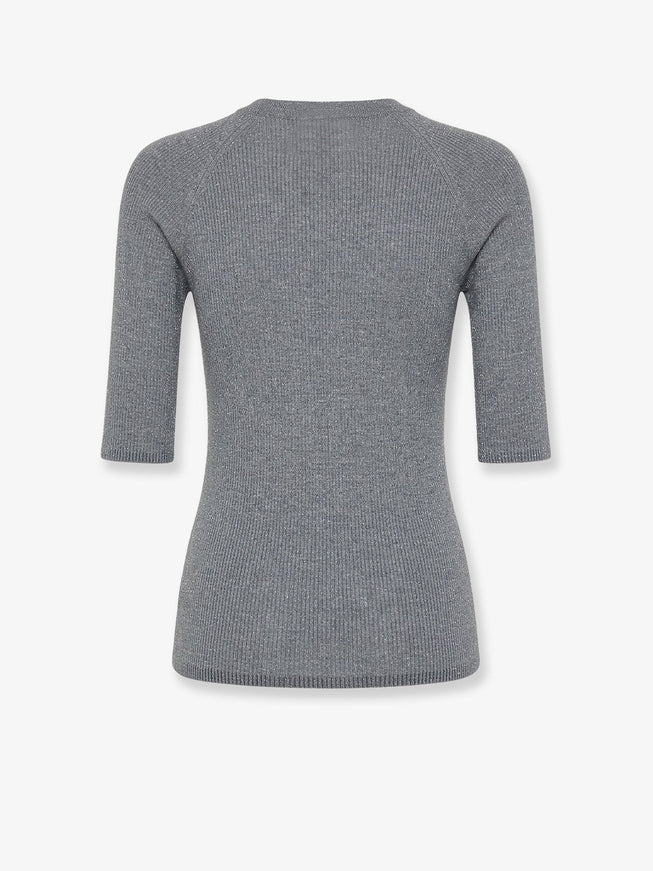 Brunello Cucinelli Cashmere And Viscose Blend Lurex Sweater