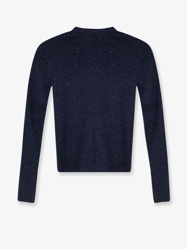 Brunello Cucinelli Cashmere And Viscose Blend Cardigan With Lurex Motif