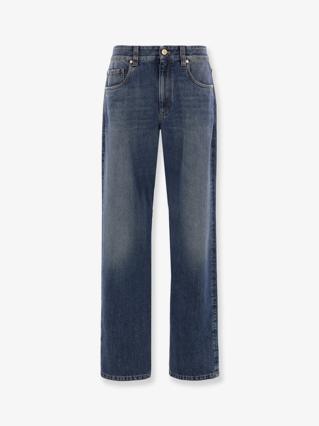 Brunello Cucinelli The Contemporary Flare Jean Agedbluedenim