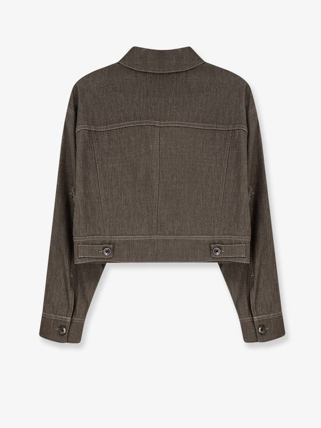 Brunello Cucinelli Grey Denim Jacket