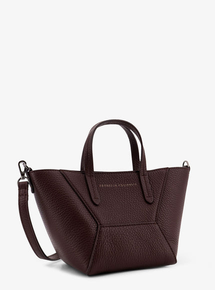 Brunello Cucinelli Bc Duo Leather Crossbody Bag