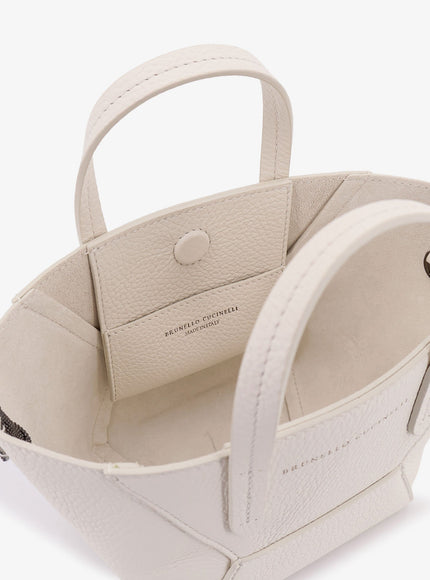 Brunello Cucinelli Bc Duo Leather Crossbody Bag