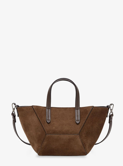 Brunello Cucinelli Duo Mini Bag in Suede