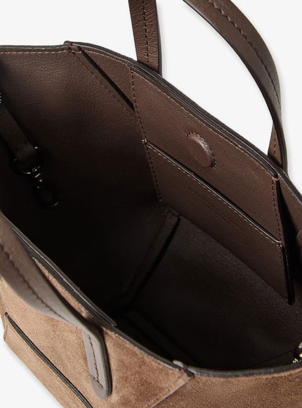 Brunello Cucinelli Duo Mini Bag in Suede