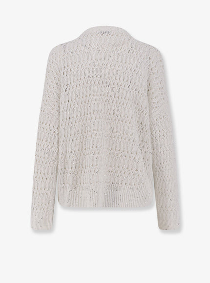 Brunello Cucinelli Silk And Nylon Sweater