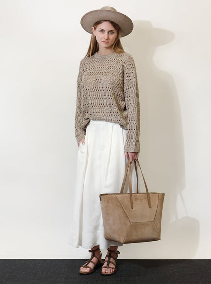 Brunello Cucinelli Silk And Nylon Sweater