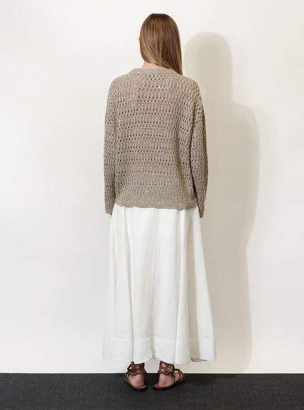 Brunello Cucinelli Silk And Nylon Sweater