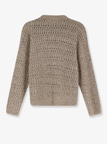 Brunello Cucinelli Silk And Nylon Sweater