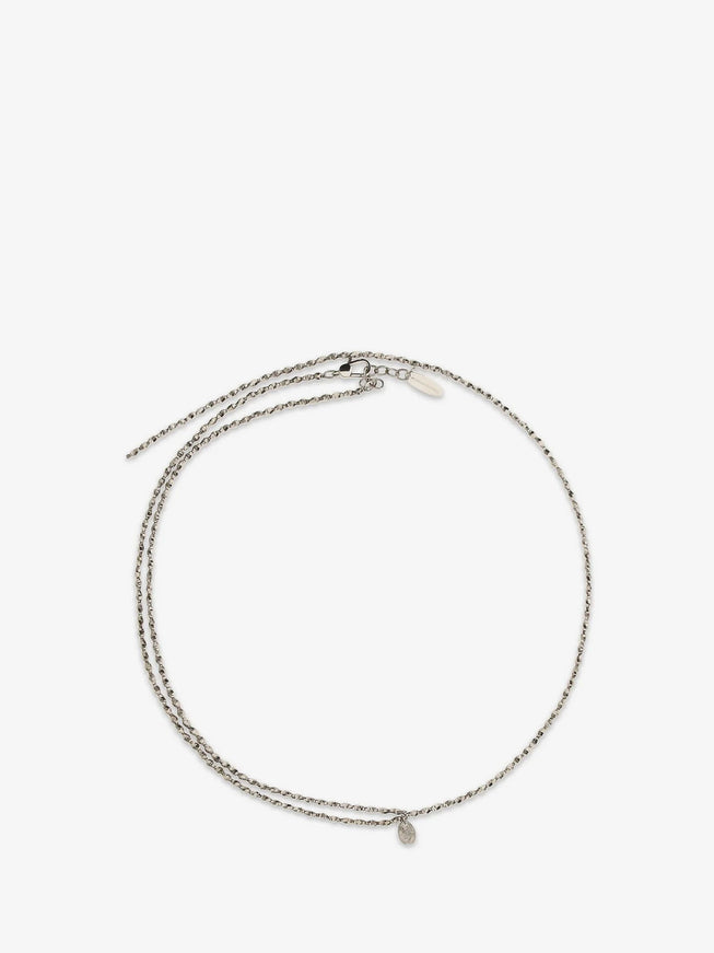Brunello Cucinelli Silver Necklace Uni Palladiofumè
