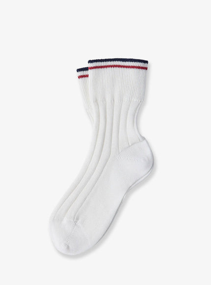 Brunello Cucinelli Cotton Socks Bianco