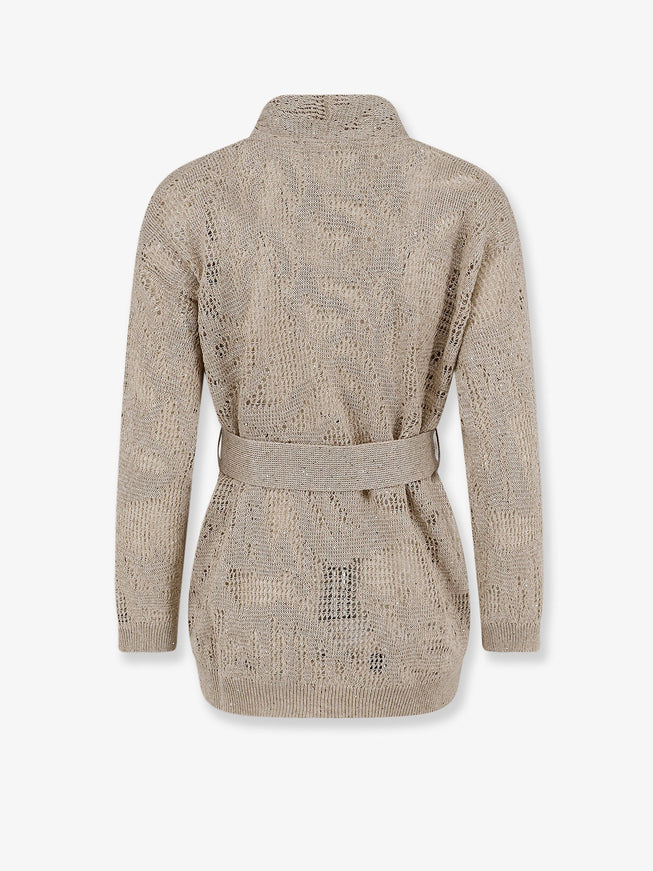 Brunello Cucinelli Cotton And Linen Cardigan