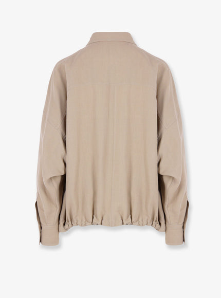 Brunello Cucinelli Viscose And Linen Shirt