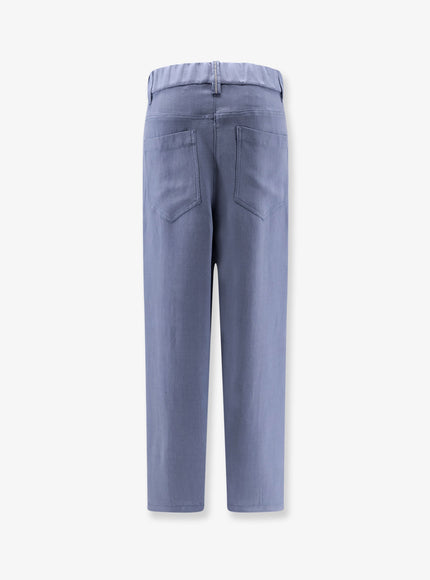 Brunello Cucinelli Viscose And Linen Trousers