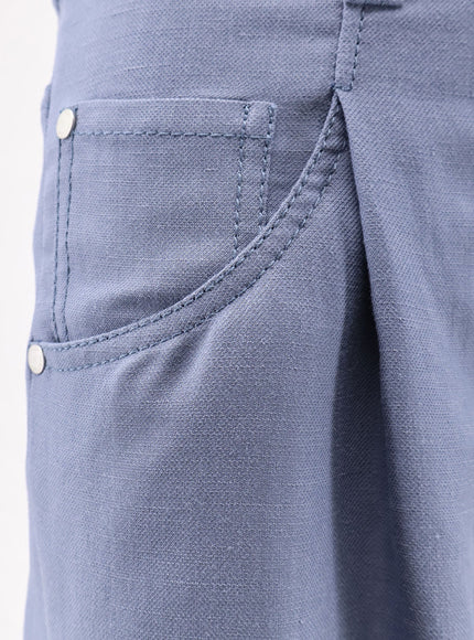 Brunello Cucinelli Viscose And Linen Trousers