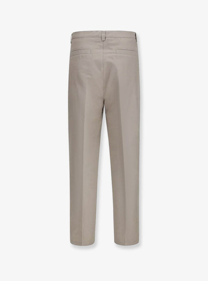 Brunello Cucinelli Cotton And Linen Trousers