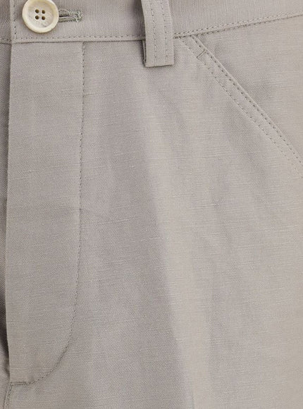 Brunello Cucinelli Cotton And Linen Trousers
