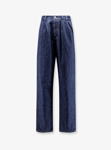 Brunello Cucinelli Cotton Jeans Denim Scuro
