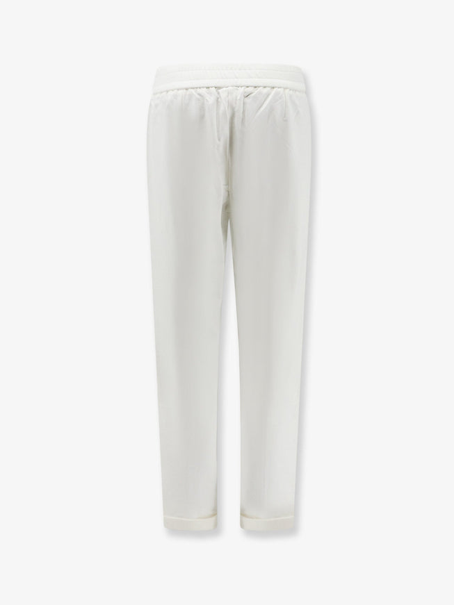 Brunello Cucinelli Cotton Blend Jogging Trousers