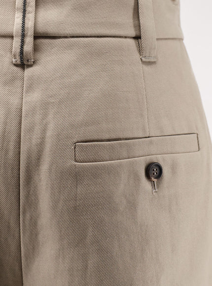 Brunello Cucinelli Cotton And Linen Shorts