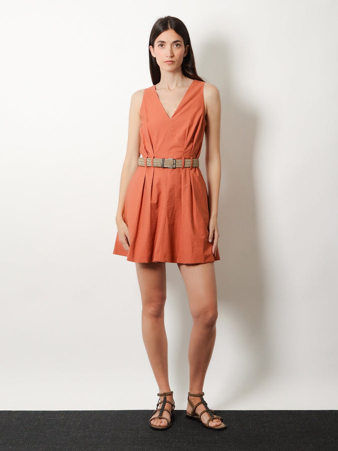 Brunello Cucinelli Mini Dress With Belt