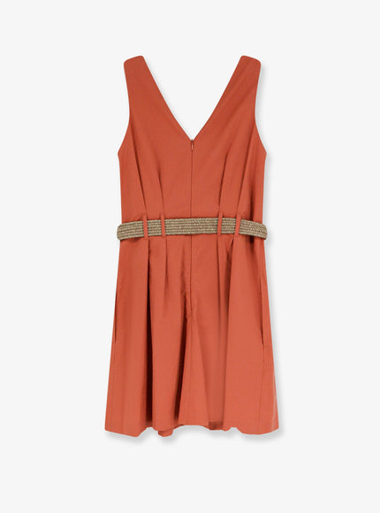 Brunello Cucinelli Mini Dress With Belt
